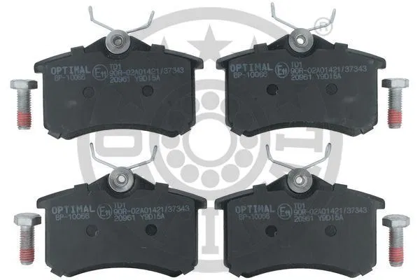 1001096 Fren Balata Seti Diskli Fren A18X1-8XK-A28Z0-A38 | BP-10066 OPTIMAL
